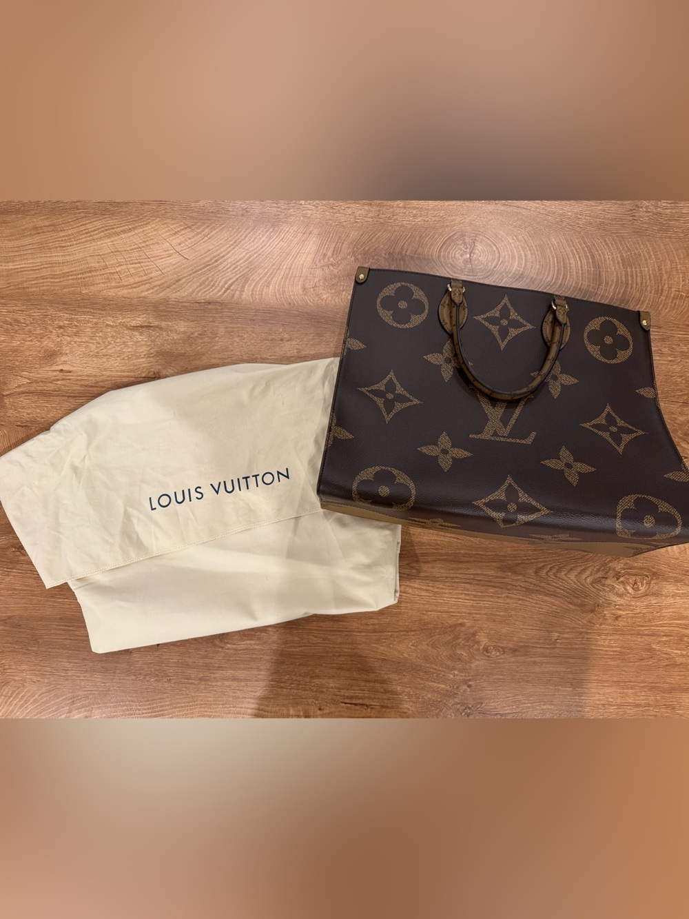 Designer inspired tote bag